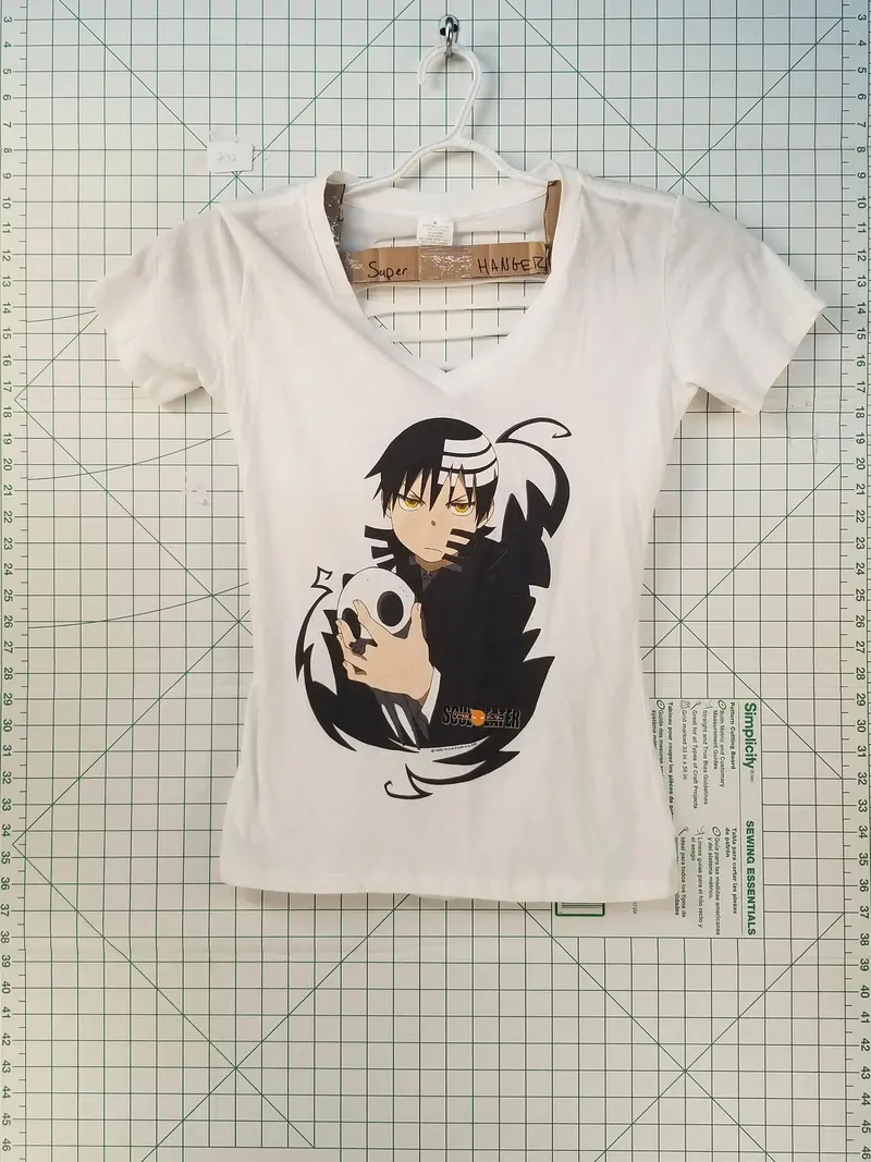 Death The Kid Anime-Inspired Cutback T-Shirt – Extra Large 1