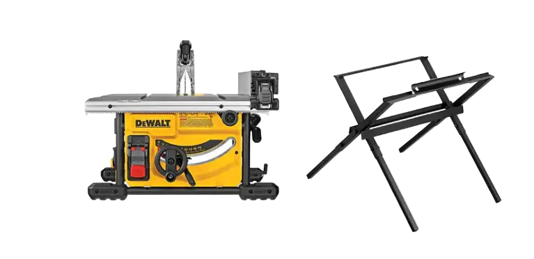 Dewalt 15-Amp 8-1/4 In. Compact Jobsite Table Saw – Integrated Dust Collection 1