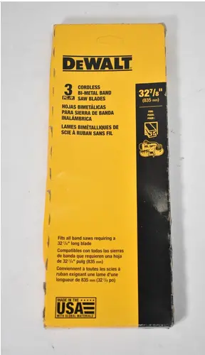 Dewalt Porta-Band Blades – 24 Tpi, 32 7/8" Length, 3-Pack 1