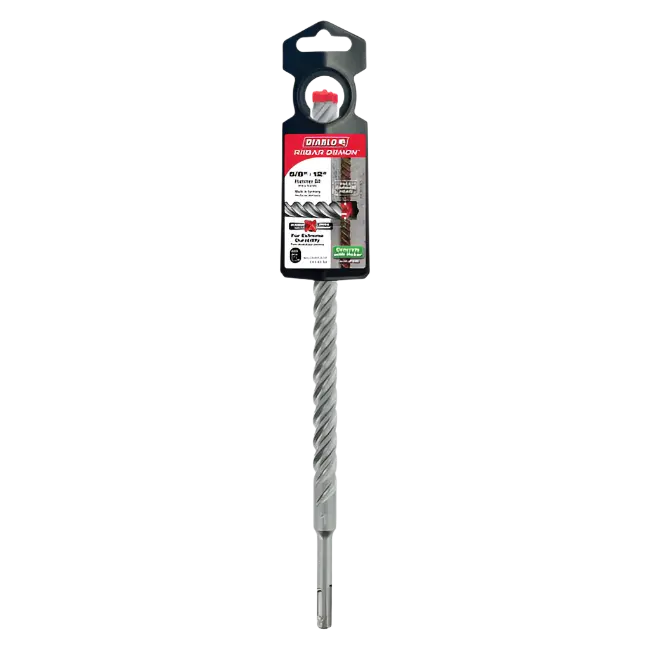 Diablo Sds-Plus 4-Cut Fluted Chisel – 5/8" × 10" × 12" 1