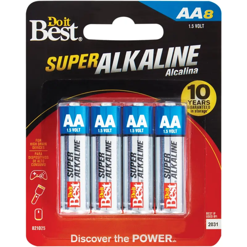 Do It Best Aa Alkaline Batteries – 8-Cell Value Pack 1