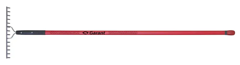 Double-Back Leveling Rake With Fiberglass Handle 1