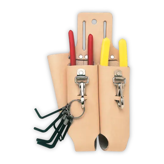 Dual-Pocket Tool And Plier Holder Belt Mount 1
