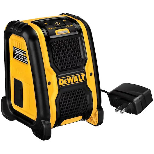 Dual-Voltage Bluetooth Speaker – 12V & 20V Max Compatible 1