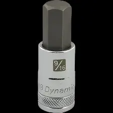 Dynamic 1/2-Inch Drive Standard Hex Bit Socket – Sae Size 1