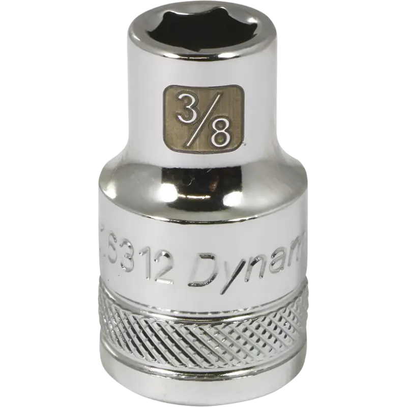 Dynamic 1/4-Inch Drive 6-Point Sae Standard Socket – Chrome Finish 1