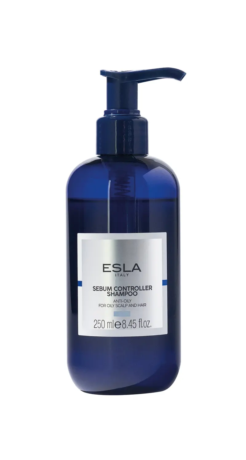 Esla Italy Sebum-Control Daily Shampoo For Oily Scalp & Hair 1