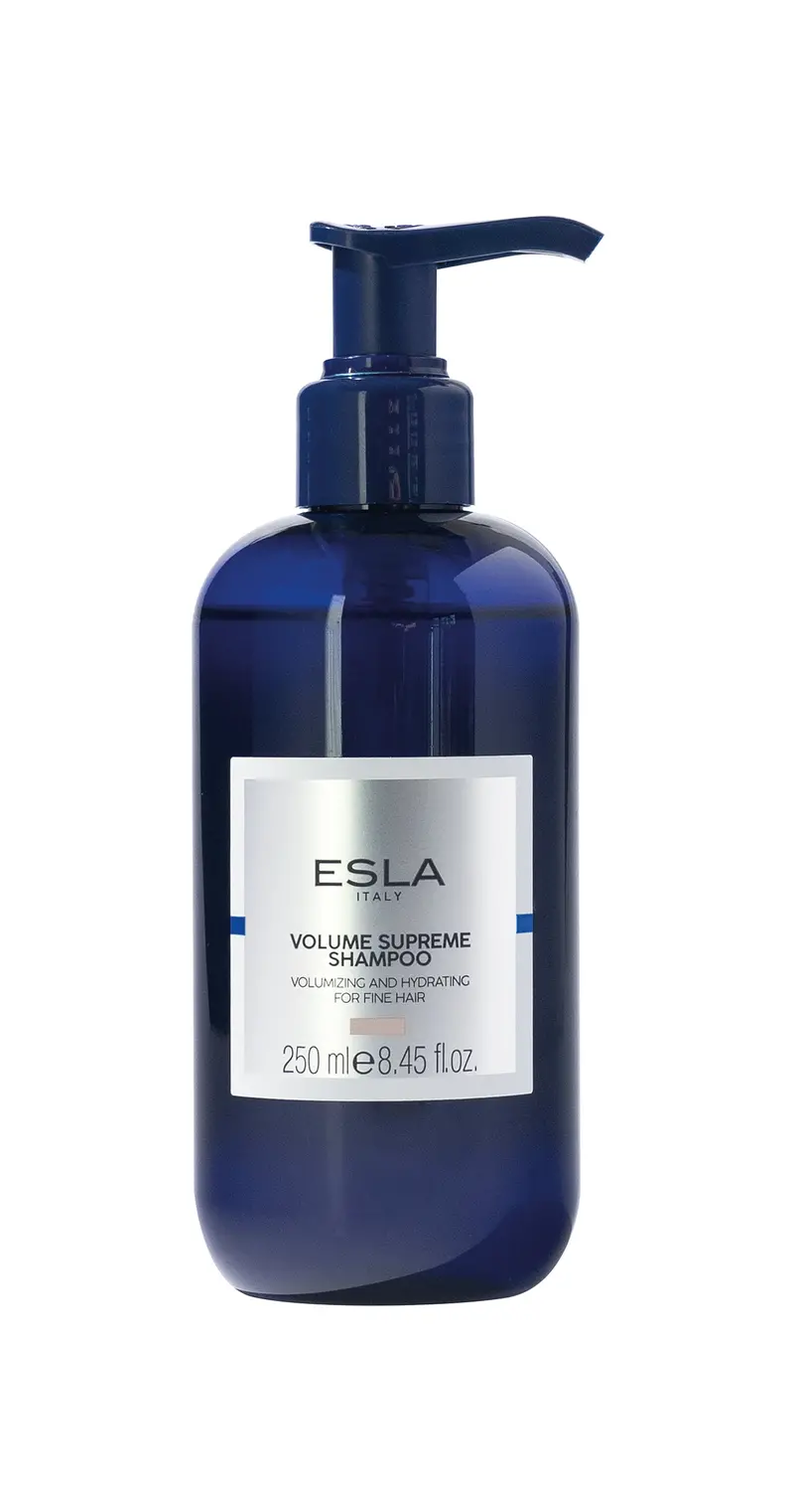 Esla Italy Volume Supreme Shampoo – 250Ml/8.45Oz Body-Boosting Cleanser For Fine Hair 1