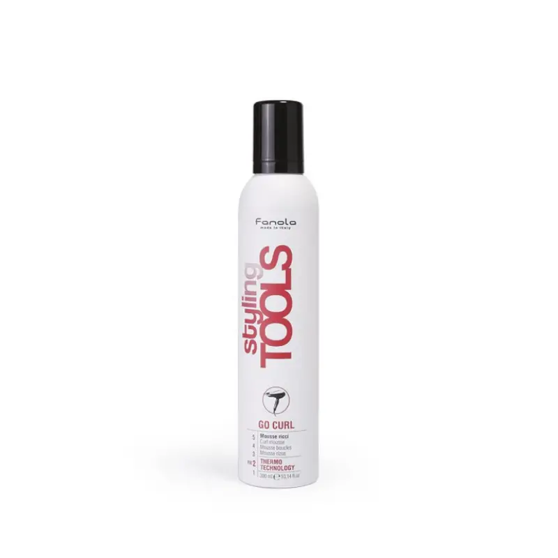 Fanola Go Curl Curly Hair Mousse – Volumizing & Definition Formula (300Ml) 1