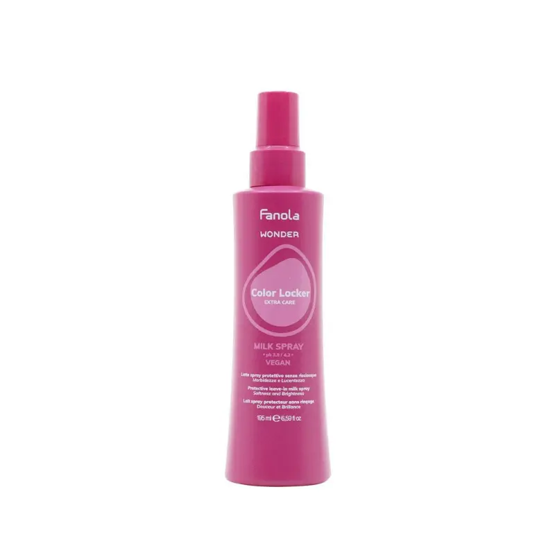 Fanola Wonder Color Locker Vegan Milk Hair Spray – Color-Protecting Sealer – 6.59 Oz 1
