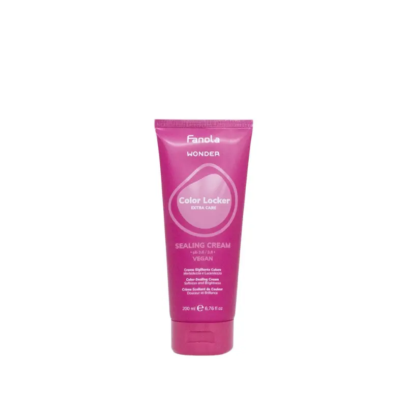 Fanola Wonder Color Locker Vegan Sealing Hair Cream – Color-Vibrancy Enhancer 1