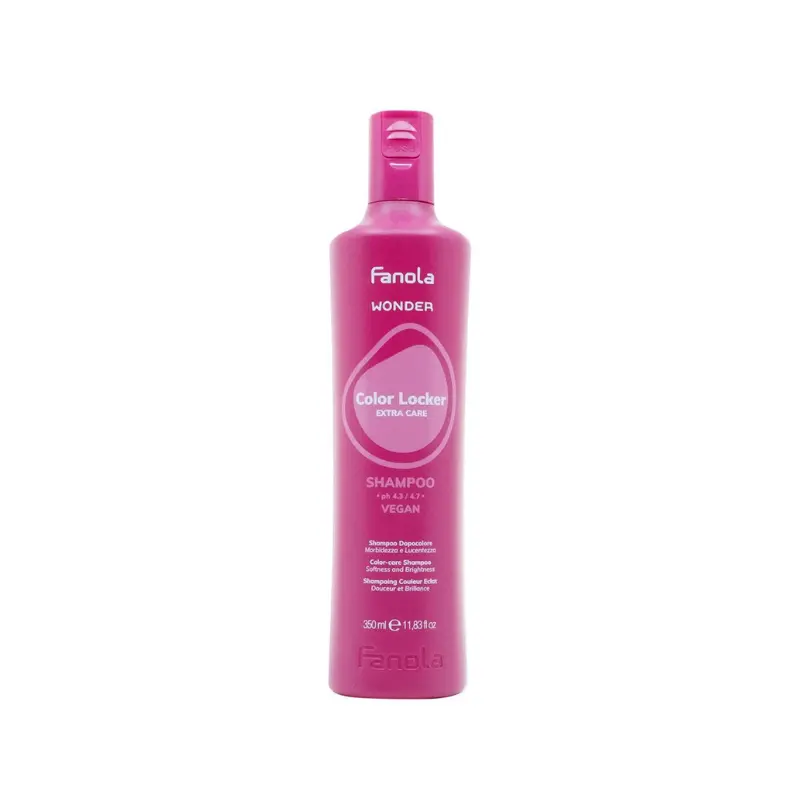 Fanola Wonder Color Locker Vegan Shampoo – Sulfate-Free Color Care Cleanser 1