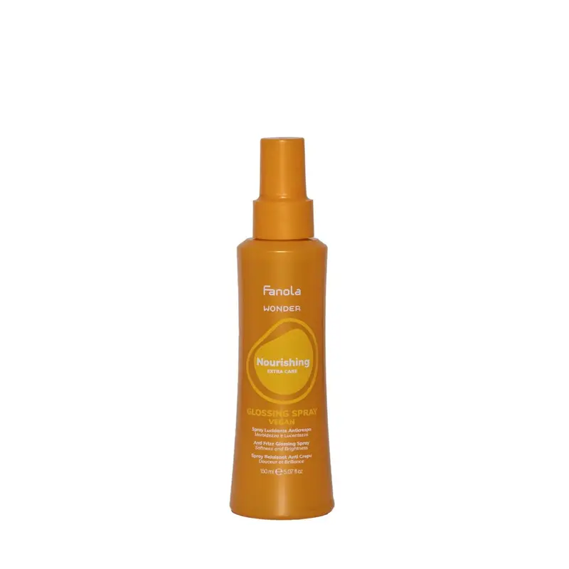 Fanola Wonder Nourishing Vegan Glossing Spray – Shine-Enhancing & Chemical-Free (150Ml) 1