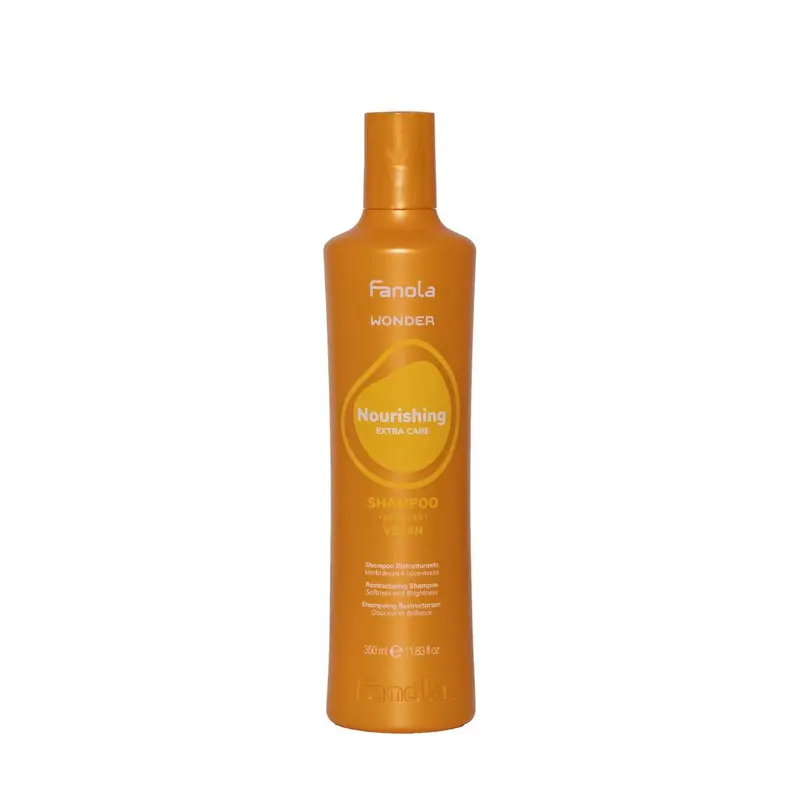 Fanola Wonder Vegan Shampoo – Gentle Cleansing & Strengthening Formula For Damaged Hair 1