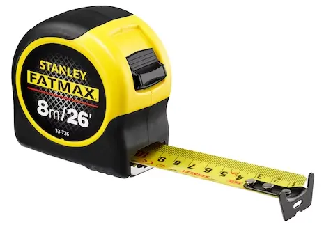 Fat Max 26-Foot (8-Meter) Tape Measure – 1-1/4-Inch Wide Blade 1