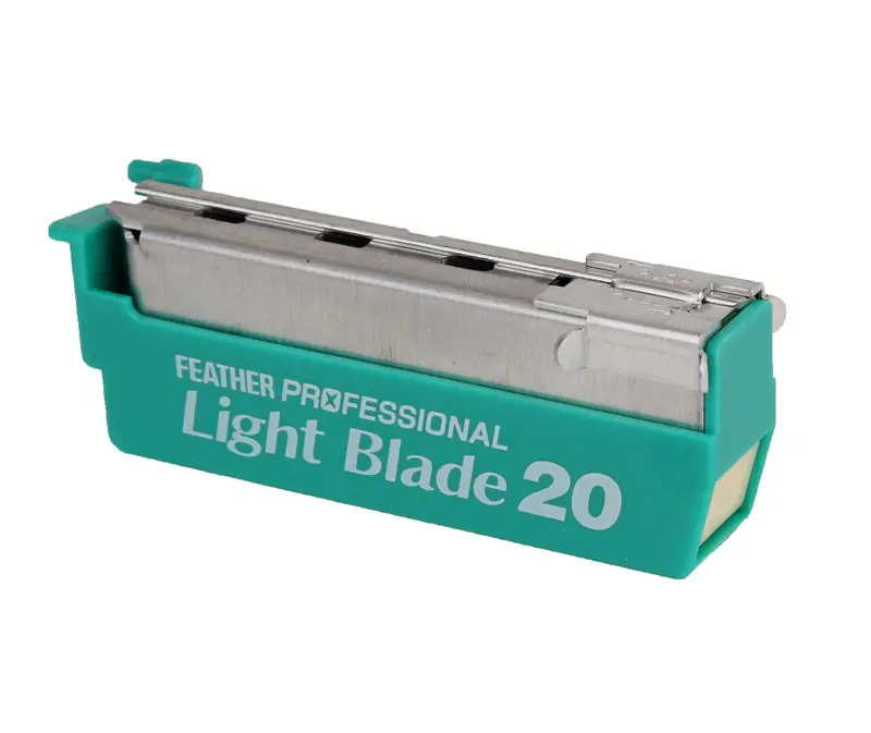 Feather Artist Club Light Disposable Blades – 20-Pack Professional Razor Blades 1