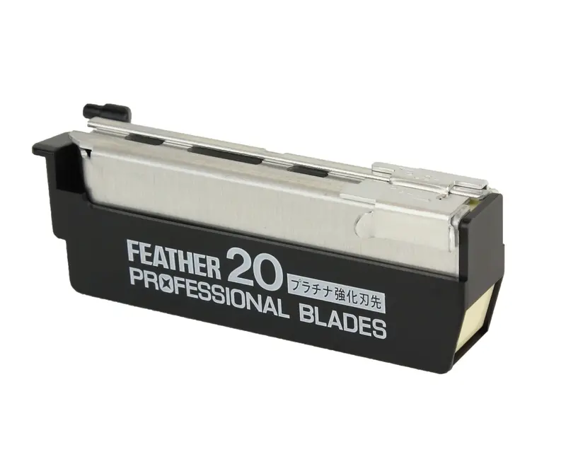 Feather Artist Club Stainless Steel Razor Blades – 20-Pack 1