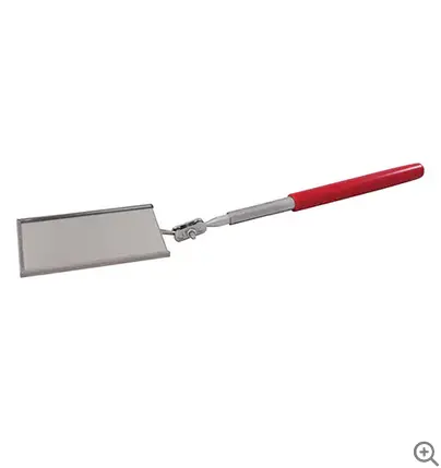 Fixed-Handle Rectangular Inspection Mirror – 3.5" X 3.5" 1