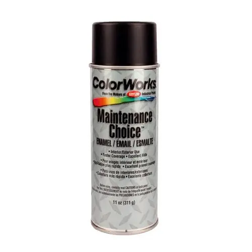 Flat Black Spray Paint – 6-Can Case 1