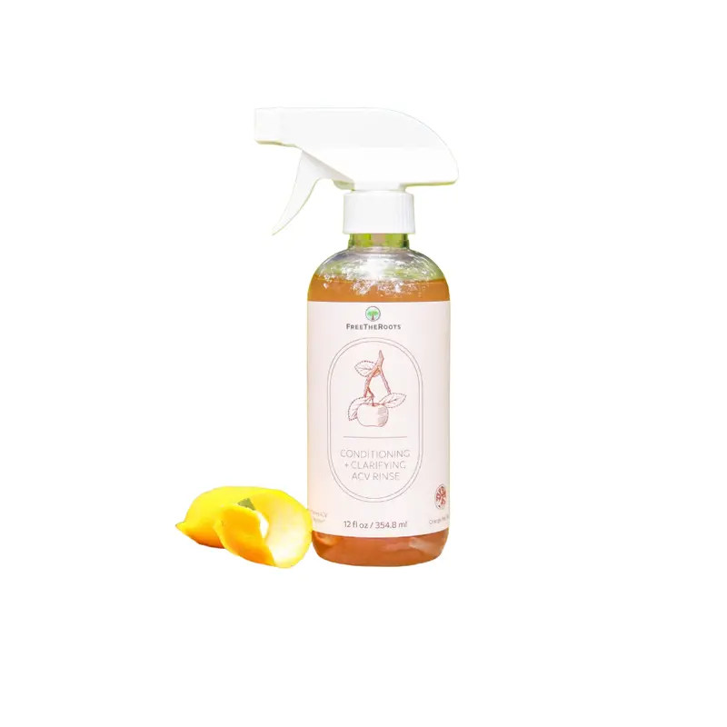 Freetheroots Acv Clarifying Rinse With Orange Peel – Shine-Enhancing & Scalp-Balancing, 355Ml 1