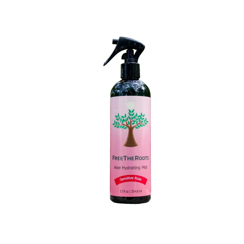 Freetheroots Aloe Hydrating Hair Mist – Sensitive Rose Fragrance, Soothing & Lightweight, 355Ml 1
