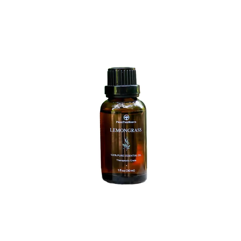 Freetheroots Organic Lemongrass Essential Oil – Vegan, Cold-Pressed, 30Ml 1