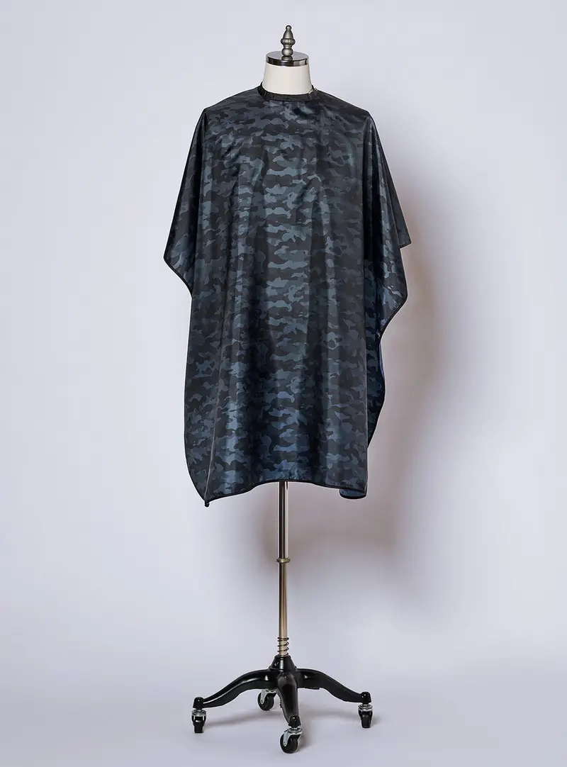 Fromm Premium Barber Cape – Camouflage Black Design 1