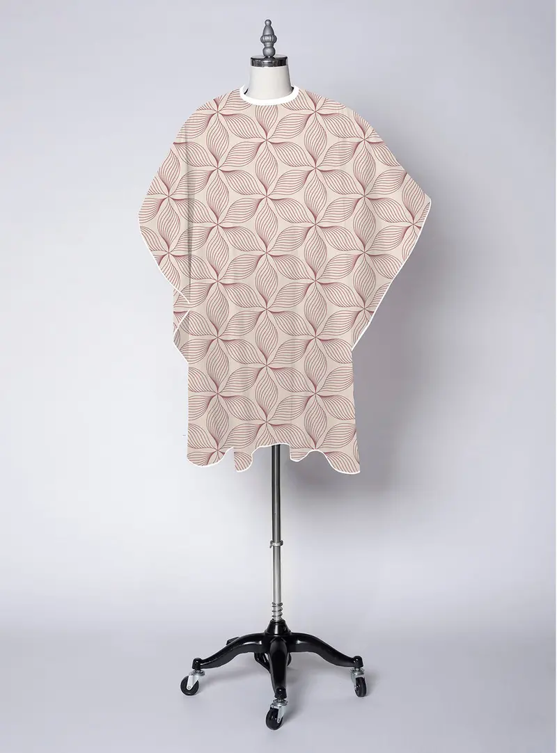 Fromm Premium Hairstyling Cape – Floral Petals Print 1