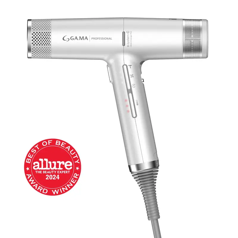 Gama Italy Iq3 Perfetto X Rosanno Ferretti Hair Dryer – Limited Edition Pearl White Dryer With Ionic Tech 1