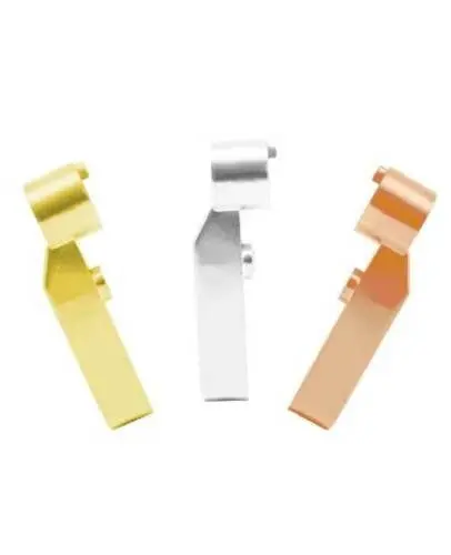 Gamma+ Click Lever Replacement Pack – Gold, Rose Gold, Chrome For Alpha/Protege/Ergo Clippers 1