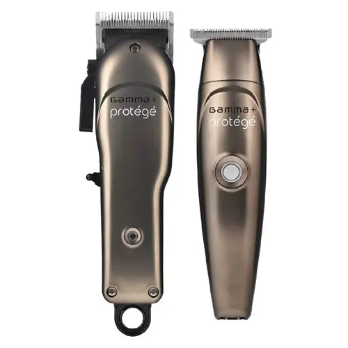 Gamma+ Protege 2-In-1 Cordless Clipper And Trimmer Set – Gunmetal Matte 1