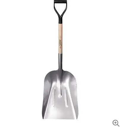 Garant Grain Shovel – Reinforced Steel Edge, Ergonomic D-Handle Design 1