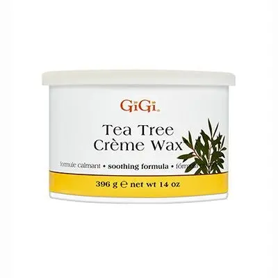 Gigi Tea Tree Creme Wax – Soothing Antiseptic Formula (14Oz/396G) 1