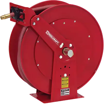 Heavy-Duty 1/2-Inch X 50-Foot Spring-Return Hose Reel 1