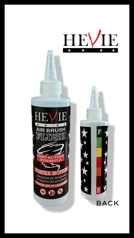 Hevie Airbrush Cleaner Fluid – Fast-Acting Flush Solution 1