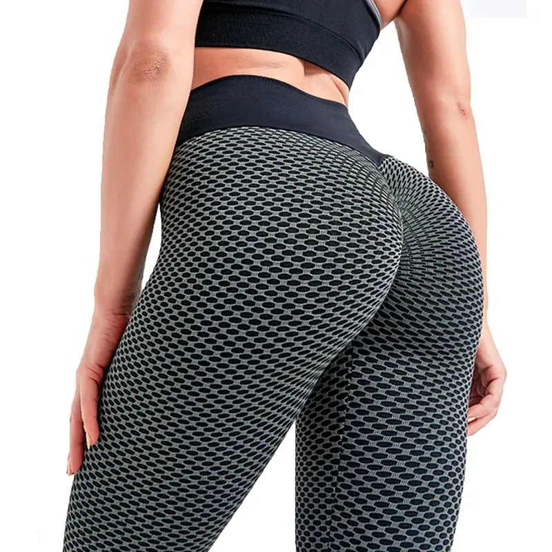 High-Waist Butt-Lifting Yoga Leggings – Plus Size Workout Tights 1