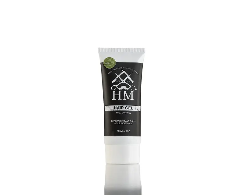 Hm Barbering Co. Organic Flexible Hair Gel – Water-Based Medium Hold (120Ml) 1