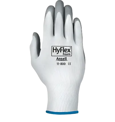 Hyflex 11-800 Cut-Resistant Gloves – Foam-Nitrile Coated, 15-Gauge Nylon Shell, 2Xl 1