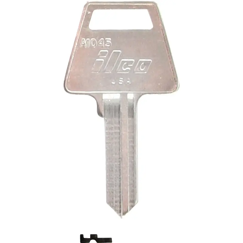 Ilco A1045 Nickel-Plated Padlock Replacement Keys (10-Pack) 1