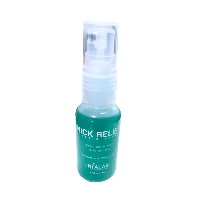 Infalab Liquid Skin Protector – Styptic Nick Relief Spray (14 Ml) 1
