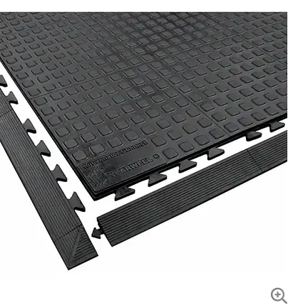 Interlocking Anti-Fatigue Mat Tiles – 3' X 3', 5/8" Thick 1