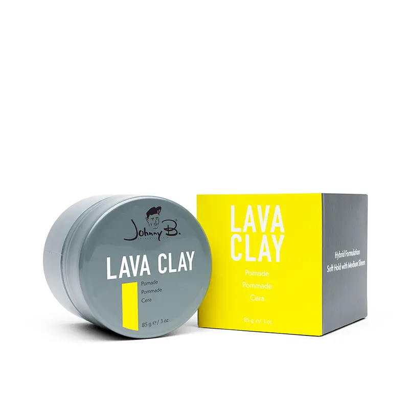 Johnny B. Lava Clay Pomade – 3 Oz (85 G) 1
