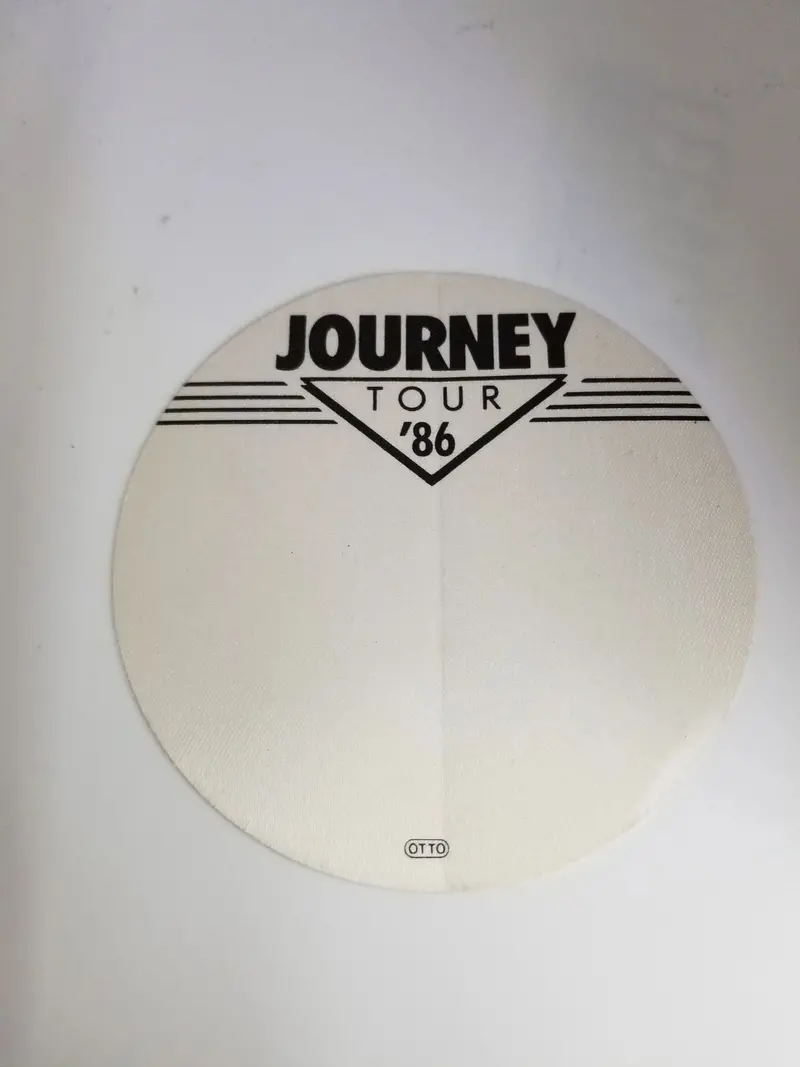 Journey 1986 Tour Backstage Pass 1