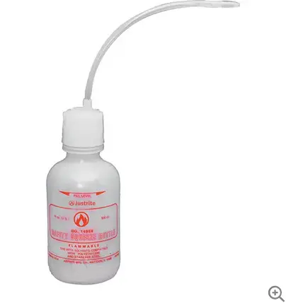 Justrite Dispensing Bottle – 16-Ounce Chemical-Safe Container 1