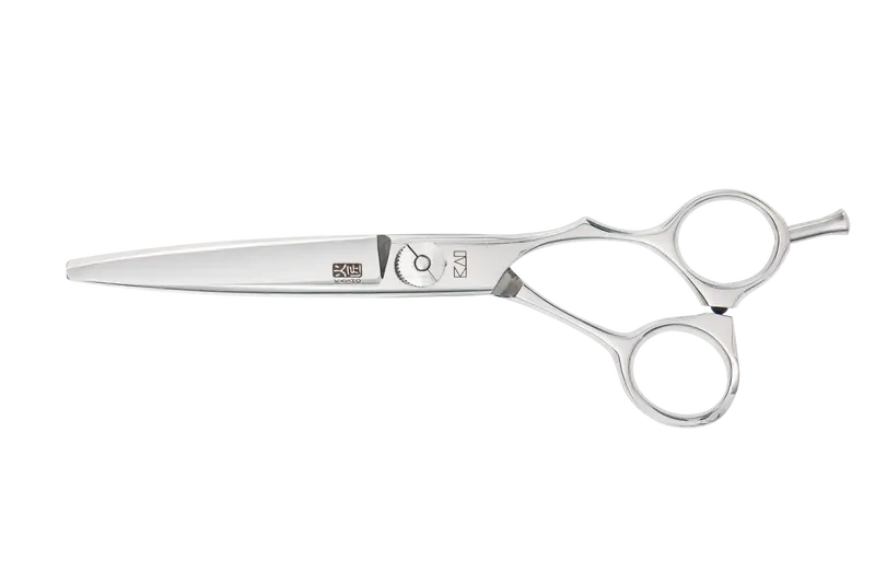 Kasho Green Series Sasa 6-Inch Offset Hair Shears 1