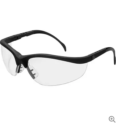 Klondike Clear Lens Safety Glasses With Lightweight Frame 1