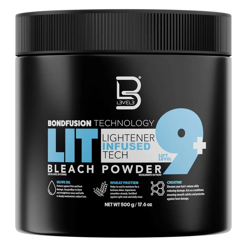 L3Vel3 Bondfusion Lit Light-Activated Bleach Powder (500G) 1