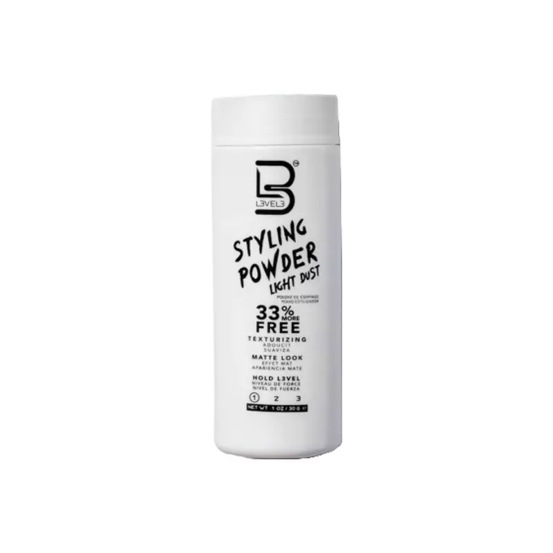 L3Vel3 Light-Hold Styling Powder – Matte Finish, 1Oz (30G) 1