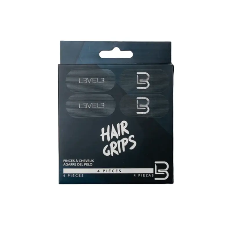 L3Vel3 Non-Slip Hair Grip Set – 4-Pack Assorted Sizes 1