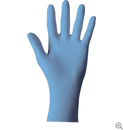 Large Disposable Nitrile Gloves – 4 Mil Thickness, 100 Per Box 1